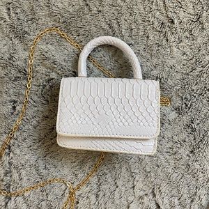 Mini croc bag